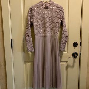 High neck lace dress! Formal, semi formal